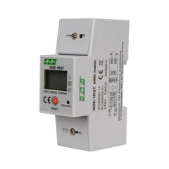 Однофазний лічильник електроенергії WZE-1RST 2 індикатори, 80A F&F