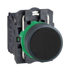 Кнопка 22мм чорна з поверненням 1NO XB5AA21 Schneider Electric