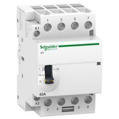 КОНТАКТОР 40A 4NO 220/240В ~ 50Гц РУЧ., 230V АС