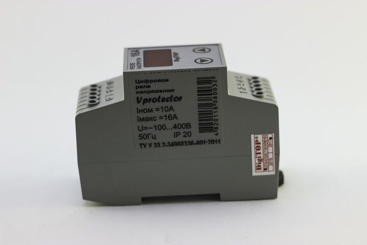 Реле напруги VР-protector 16A DIN DigiTOP