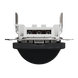 Розетка для вывода кабеля Черный Sedna Design Schneider SDD114903, Черный