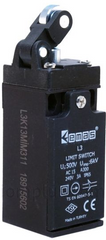 Выключатель концевой L3K13MIM211 с металлической консолью и металлическим роликом d=22mm (1НО+1НЗ) EMAS