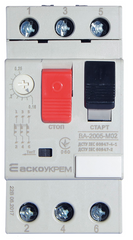 Автоматичний вимикач захисту двигуна 0,16-0,25А УКРЕМ ВА-2005 М02