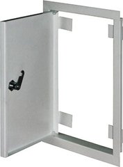 Дверцята металеві ревізійні e.mdoor.stand.300.500.z 300х500м c замком