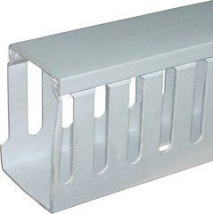 Короб пластиковый перфорированный e.trunking.perf.stand.80.50, 80х50мм, 2м