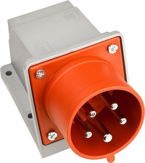 Вилка стационарная 5P 32A IP44, 3P+N+PE UCombi АСКО