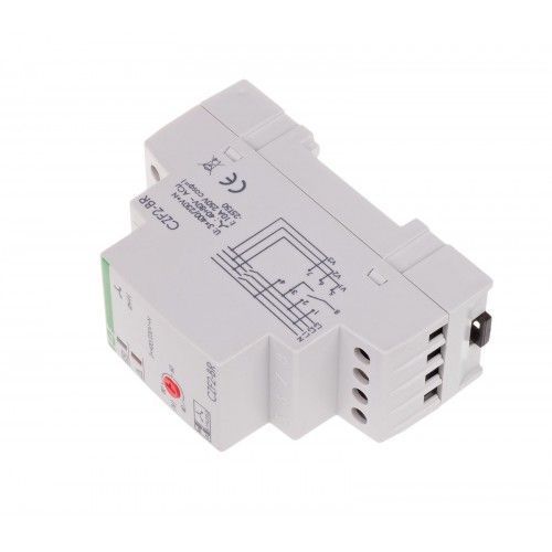 Реле фаз з контролем контактів CZF2-BR 380В 10А 2S ФиФ