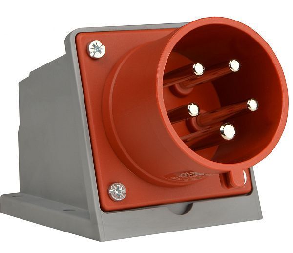 Вилка стационарная 5P 32A IP44, 3P+N+PE UCombi АСКО