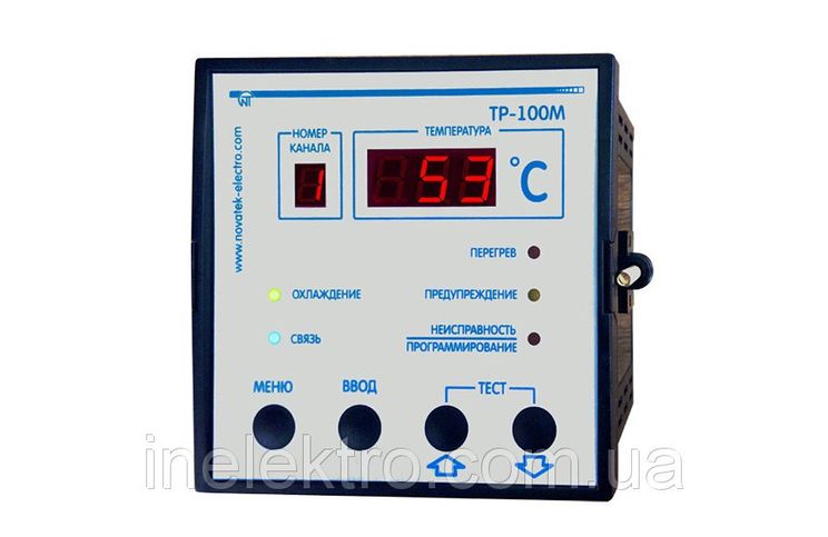 Цифровое температурное реле ТР-100М для защиты трансформаторов Новатек, 9415