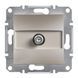 SAT розетка кінцева Бронза EPH3700169 ASFORA Schneider Electric, 9994, Бронза