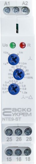 Реле часу зірка/трикутник NTE9-ST AC/DC 12-240V АСКО