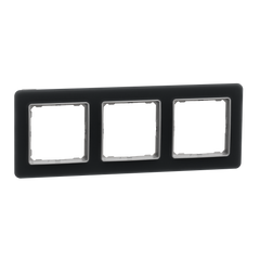 Рамка 3-постовая Искуственное матовое стекло Sedna Elements Schneider Electric SDD362803