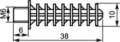 CTH-3B дюбель до SCP и SMT (100 шт.)