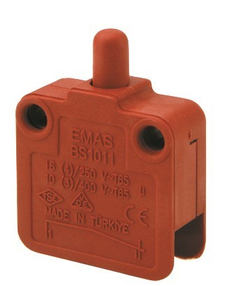 Міні-вимикач кнопковий миттєвої дії (1НЗ) BS1011, EMAS