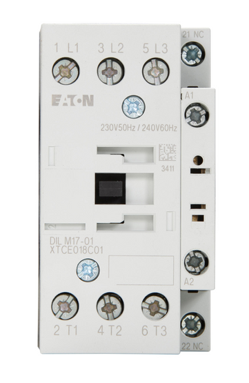 Контактор DILM17-01 17А 230V 1NC 50Hz Eaton (Moeller), 230V АС