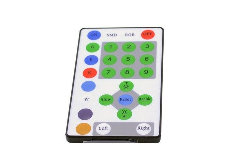 Контроллер IR RGB 12А RW 3LED (27 buttons)