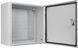Корпус металлический с панелью 40*40*25, IP54, UBox