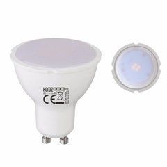 Лампа SMD LED 4W GU10 250Lm 220-240V PLUS-4 HOROZ, 001-002-0004-011, 6400, 6674