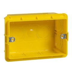 Коробка 3М для зовнішнього монтажу жовта MGU8.603 Unica Schneider, 8773