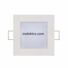 Светодиодный светильник 9Вт 6400К Slim/sq-9 встраиваемый квадрат HOROZ, 056-005-0009-020, 6400