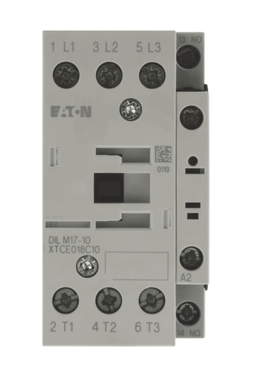 Контактор DILM17-10 17А 1NO 230V 50Hz Eaton (Moeller), 230V АС