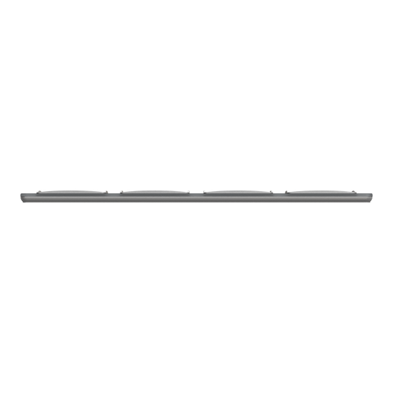 Рамка 4-постова Штучне матове скло Sedna Elements Schneider Electric SDD362804, Чорне скло