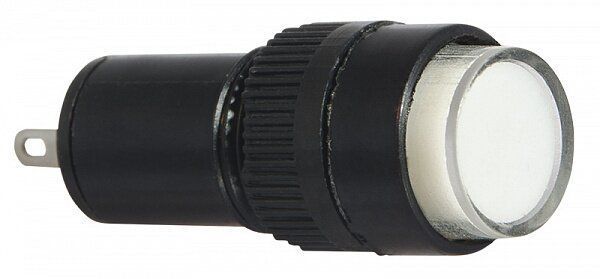 Сигнальна арматура AD22E-12DS біла 24V АC/DC