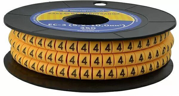 Маркування EC-3 5,2-10,0 кв.мм2 "4"