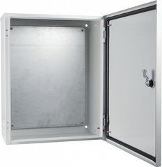 Корпус металлический с панелью 50*40*20, IP54, UBox