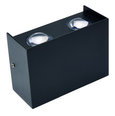 Светильник светодиодный фасадный SMD LED "PROTON/S-4" 4W настенный