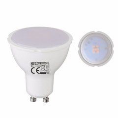 Лампа SMD LED 6W GU10 PLUS-6 HOROZ, 001-002-0006-011, 6400, 999