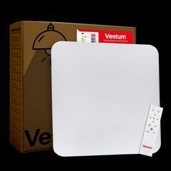 Светильник QUATRO звездное небо 60W 380*380*65мм 3000К-6500К с пультом