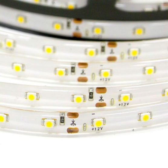 Светодиодная лента B-LED 3528-60 WW IP65 теплый белый, герметичная, 1м, B503, 3000