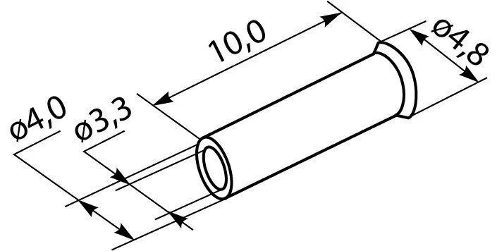 Гільза EN6010 (упак 100шт.)