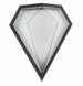 Світильник фасадний LED "CARAT" 12W настінний, Чорний, 55