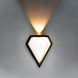 Світильник фасадний LED "CARAT" 12W настінний, Чорний, 55