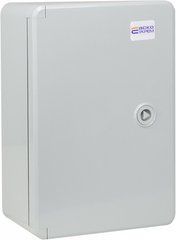 Корпус из АБС-пластика 20*30*13, IP65 ударостойкий, с МП непрозрачные дверки UBox