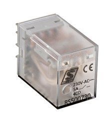 RS500730-- Реле миниатюрное 4п.к. 5А 230В AC Schrack