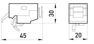 Независимый расцепитель e.industrial.ukm.60.FL.220, 220В