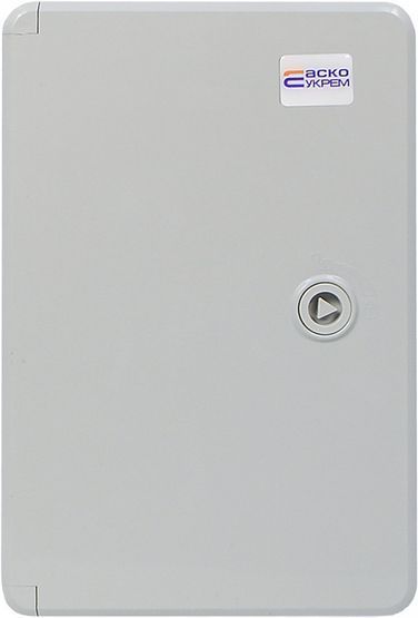 Корпус з АБС-пластику 20*30*13, IP65 ударостійкий, з МП непрозорі дверцята UBox