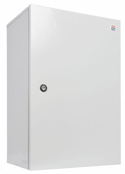 Корпус металлический с панелью 60*40*20, IP54, UBox