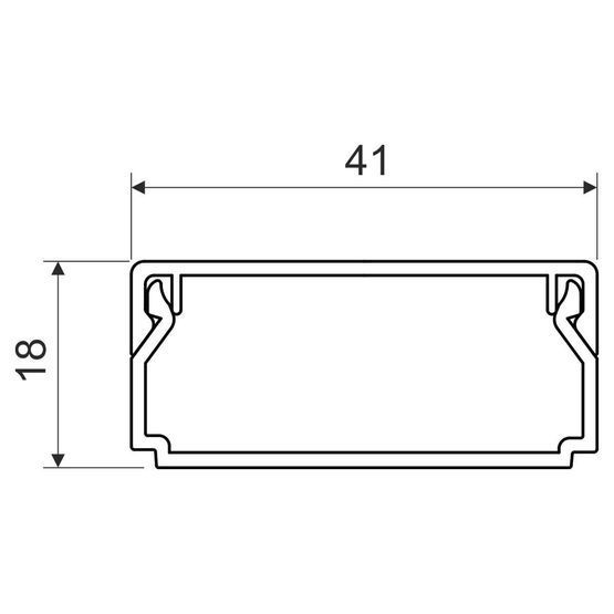 Короб светлое дерево LHD 40*20 SD 2м Копос 4364