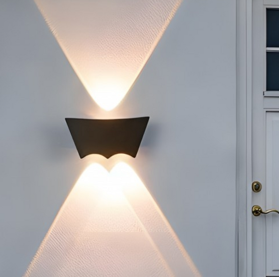 Світильник фасадний LED "BAT-6T" 6W настінний, Чорний, 4200, 31