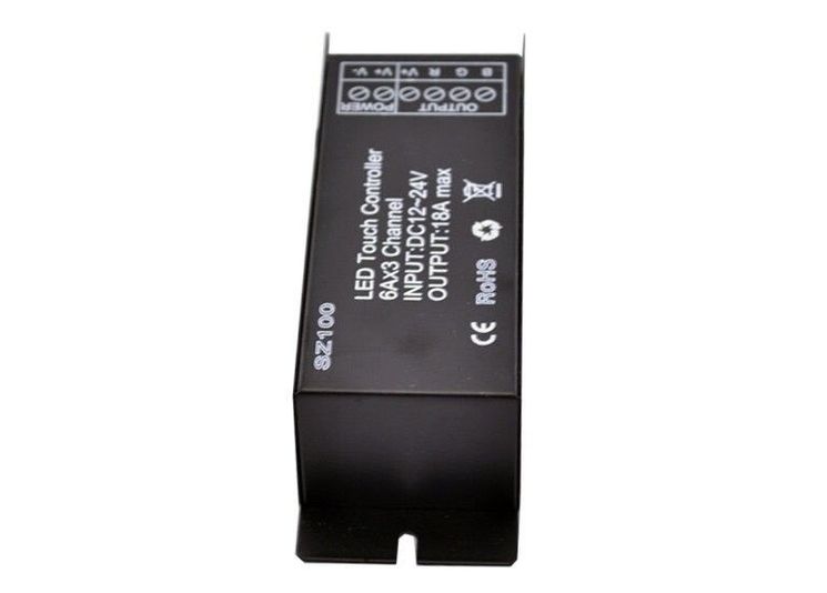 Контролер RF RGB 18А Black (Touch)