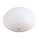 Плафон пластиковий Е-27 (max.15w) AQUA OPAL антивандальний круг IP65 білий HOROZ, Білий, &Oslash;275х99, 400-010-105, 1
