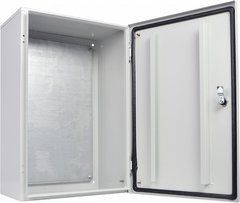 Корпус металлический с панелью 60*40*25, IP54, UBox
