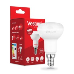 Світлодіодна лампа Vestum R50 6W 4100K 220V E14 1-VS-1402, 4100