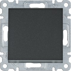 Выключатель проходнолй (универсальны) Lumina, черный, 10АХ/230В  Hager