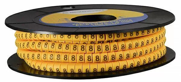 Маркування EC-0 0,75-1,5 кв.мм2 "8"