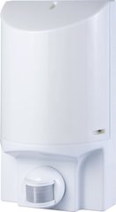 Светильник настенный с датчиком движения e.sensor.lum.52.e27.white (белый) 180 °, IP44